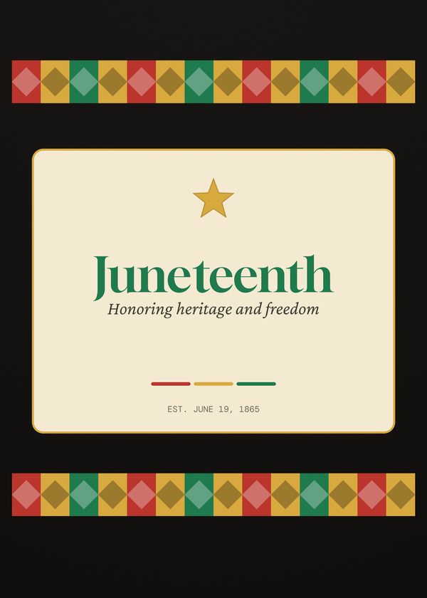 Juneteenth Heritage front