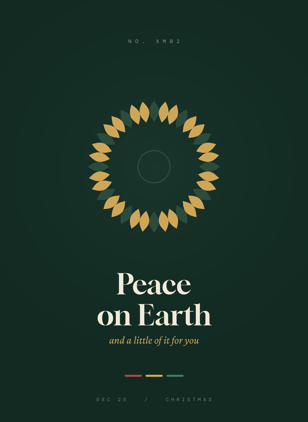 Peace on Earth front