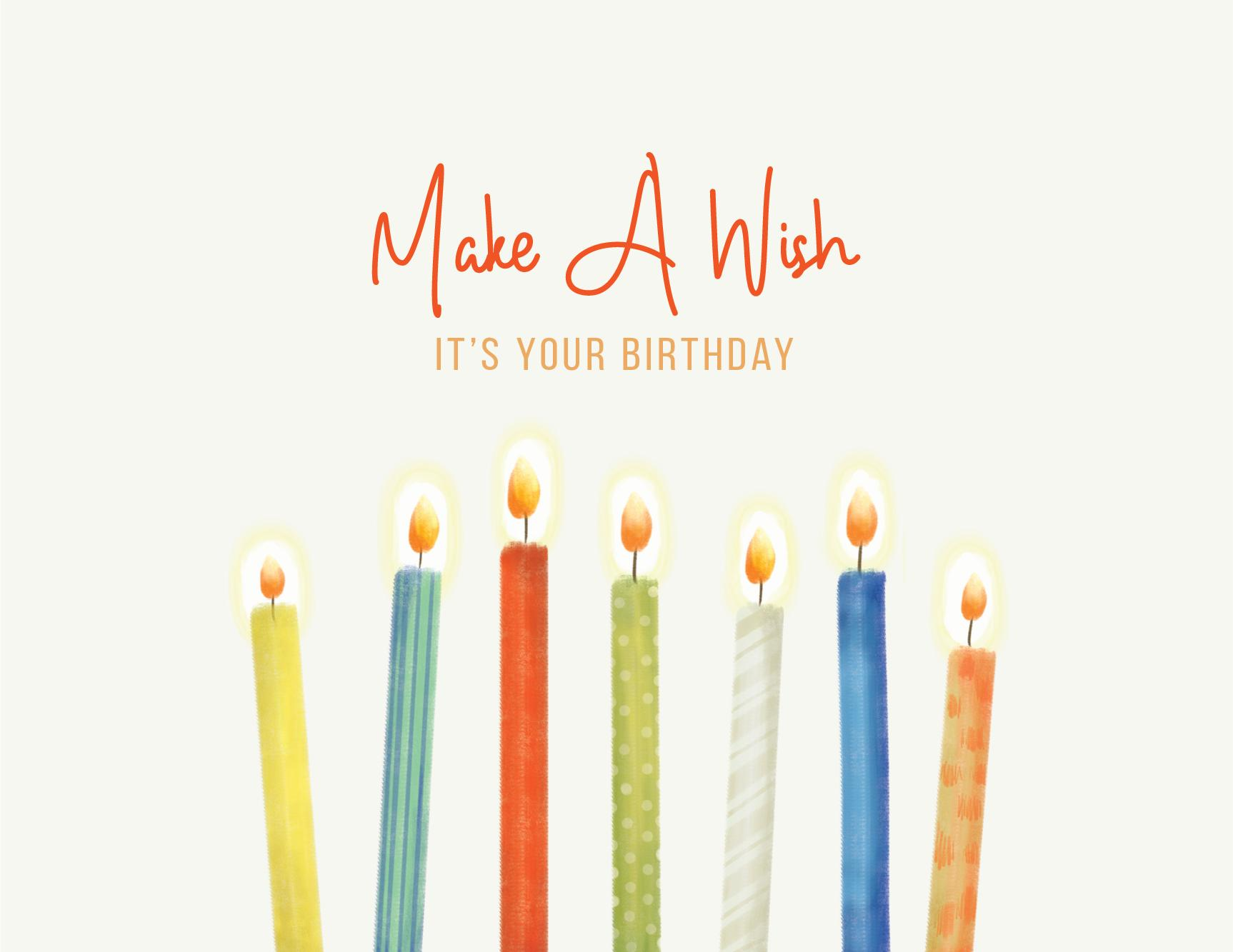 Make A Wish Its Your Birthday