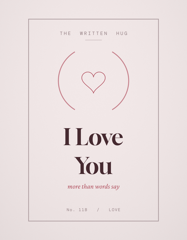 I Love You (Minimalist) front