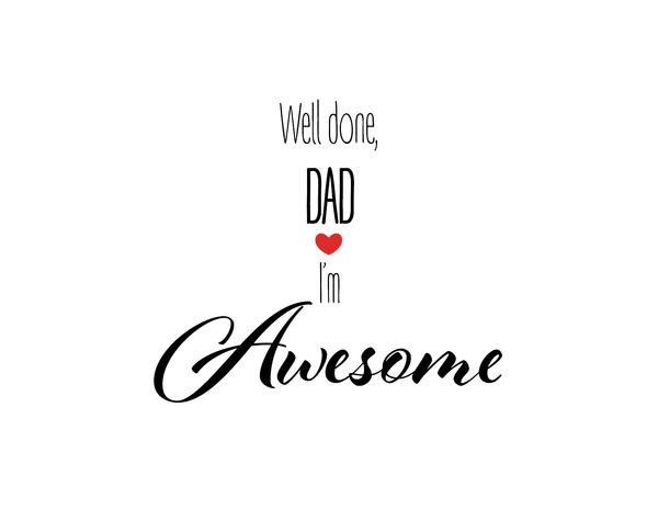 Awesome Dad front