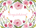 Congrats in Full Bloom