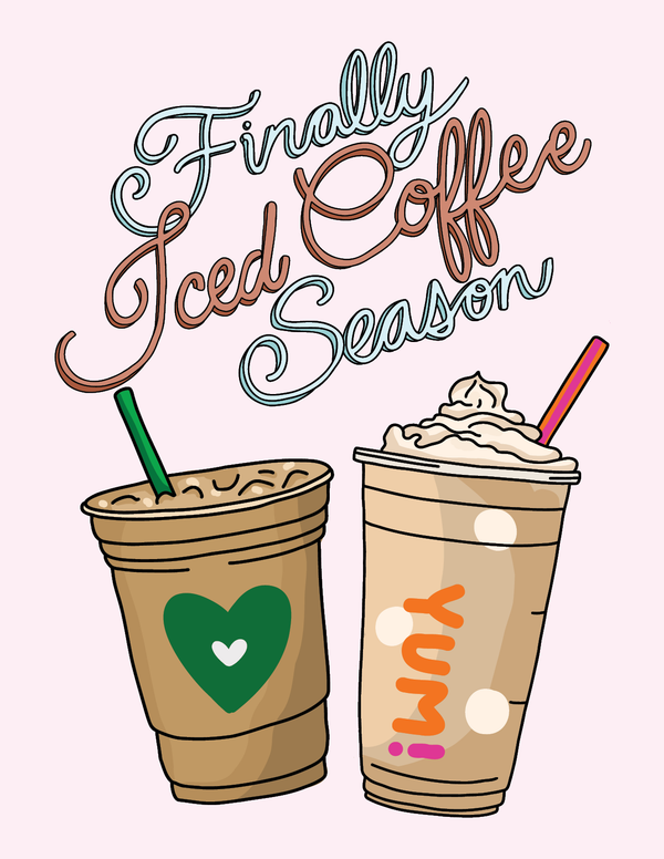 Finally, Iced Coffee front