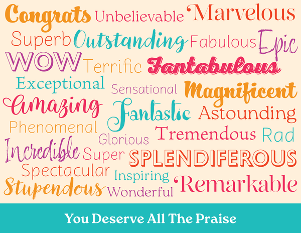 You Deserve All the Praise front