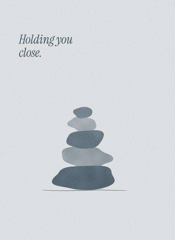 Holding You Close (Stacked Stones) front