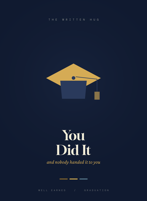 You Did It (Cap) front