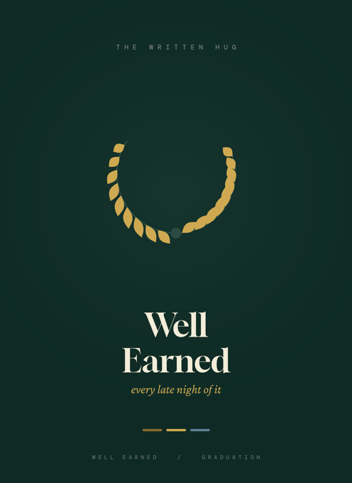 Well Earned front