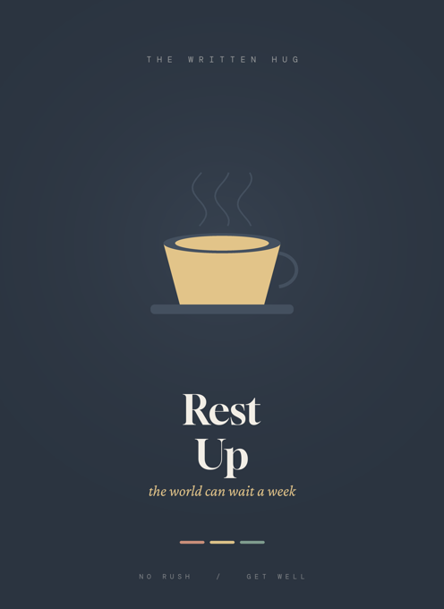 Rest Up front