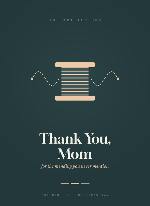 Thank You, Mom front